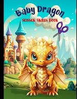 Baby Dragon Scissor Skills: and Baby Dragon Coloring Book 
