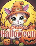 Halloween Color by Number for Kids 