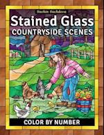 Stained Glass Countryside Scenes