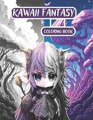 Kawaii Fantasy - Coloring Book