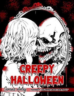 Creepy Halloween Coloring Book