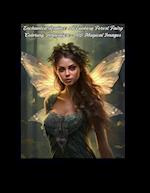 Enchanted Realms: A Fantasy Forest Fairy Coloring Adventure - 100 Magical Images 