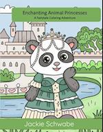 Enchanting Animal Princesses: A Fairytale Coloring Adventure 