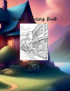 Scenic Coloring Book