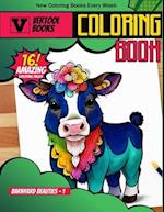 Barnyard Beauties: A Farm Animal Coloring Adventure: Bring the Farm to Life with Your Colors! 