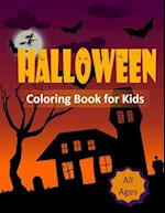 Halloween Coloring Book for Kids: This a Halloween Coloring book for kids, with 30 images for them to have fun. The images are originals and not made 