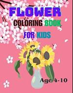 Flower Coloring Book For KIds: Coloring Fun for Little Gardeners 