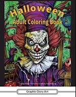 Halloween Coloring Book For Adults