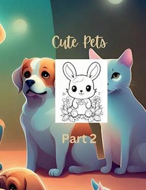 Cute Pets Coloring Book Part 2