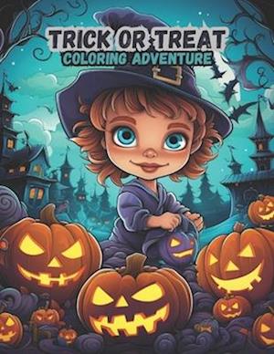 Trick or Treat Coloring Adventure