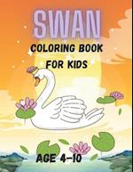 Swan Coloring Book For KIds: A Swan Coloring Experience for Kids 