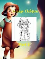 Vintage Children Coloring Book Part 3 