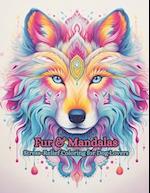 Fur & Mandalas: Stress-Relief Coloring for Dog Lovers 