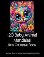 Mandalas Animals Coloring Book 120 Pages 