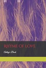 Rhyme of love: Ashley's Book 