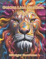 Golden Lion Mandala Magic 