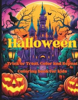 Trick or treat, color and repeat: Helloween