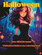 Boo-tiful Dreams: Whimsical Halloween Coloring Book 