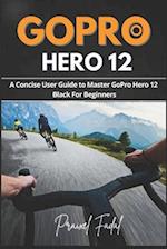 GoPro Hero 12: A Concise User Guide to Master GoPro Hero 12 Black For Beginners 