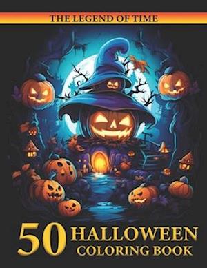 HALLOWEEN COLORING BOOK: Dive into a World of Spooky Fun with the Halloween Coloring Book