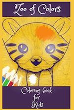 Zoo of Colors: Coloring book for Kids 