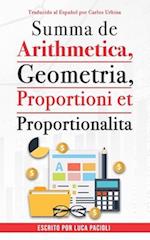 Summa de arithmetica, geometría, proportioni et proportionalita
