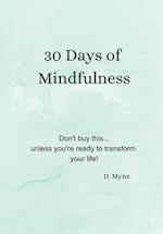 30 Days of Mindfulness 