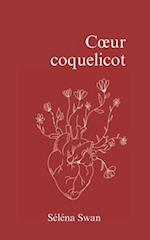 Coeur coquelicot