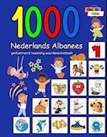 1000 Nederlands Albanees geïllustreerd tweetalig woordenschatboek