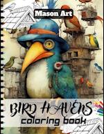 Bird Havens Coloring Book