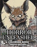 Horror Unleashed: "Monstrous Delights: A Coloring Adventure with Generic Horrors" 