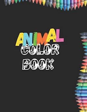 Animal color book : For kids