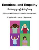 English-Burmese (Myanmar) Emotions and Empathy Children's Bilingual Picture Dictionary Book 