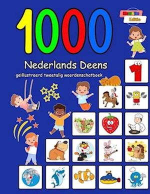 1000 Nederlands Deens geïllustreerd tweetalig woordenschatboek