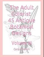 The Adult Colorist - 45 Antique Botanical Designs