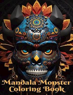 Monster Mandala: Coloring book
