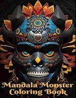 Monster Mandala: Coloring book 