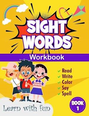 Children Activity Book - Sight words 1