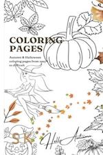 Coloring Pages for Autumn & Halloween Season