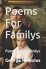 Poems For Familys : Poems About Familys 