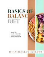 Basics Of Balanced Diet 
