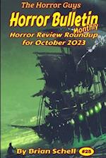 Horror Bulletin Monthly October 2023 