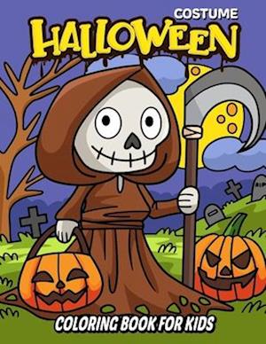 Halloween Costume Coloring Book for Kids