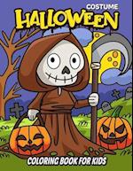 Halloween Costume Coloring Book for Kids 