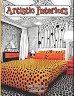 Coloring Book: Artistic Interiors: A Coloring Adventure for Home Enthusiasts 