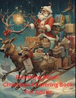 Everything About Christmas A Coloring Book For Adults