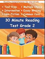 30 Minute Reading Test Grade 2: Reading Comprehension for 2nd Grade 