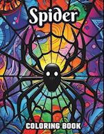 Large Print Spider Coloring Book