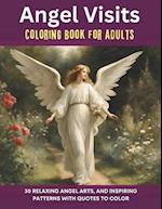 Angel Visits Coloring Book For Adults