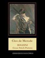 Cleo de Merode : Boldini Cross Stitch Pattern 